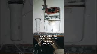 Ro way water filter system best system 9000305824#ro#watertreatment #waterfilter #waterpurification