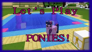Minecraft Game MLP Rarity Found? Cookie Swirl Quest Gaming Video