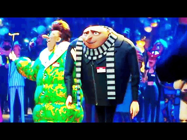 Gru u0026 Maxime Le Mal Reunion Scene | DESPICABLE ME 4 (2024) Movie CLIP HD class=