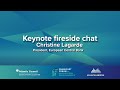 Christine Lagarde Keynote Fireside Chat