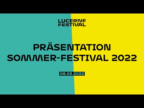 Präsentation Sommer-Festival 2022