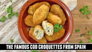 Spanish Cod Croquettes | One of Spain