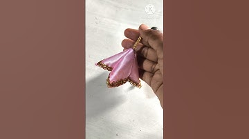 🌺Beautiful blouse latkan Designs/febric flower design #shortvideo #trending #fashion #short #latkan