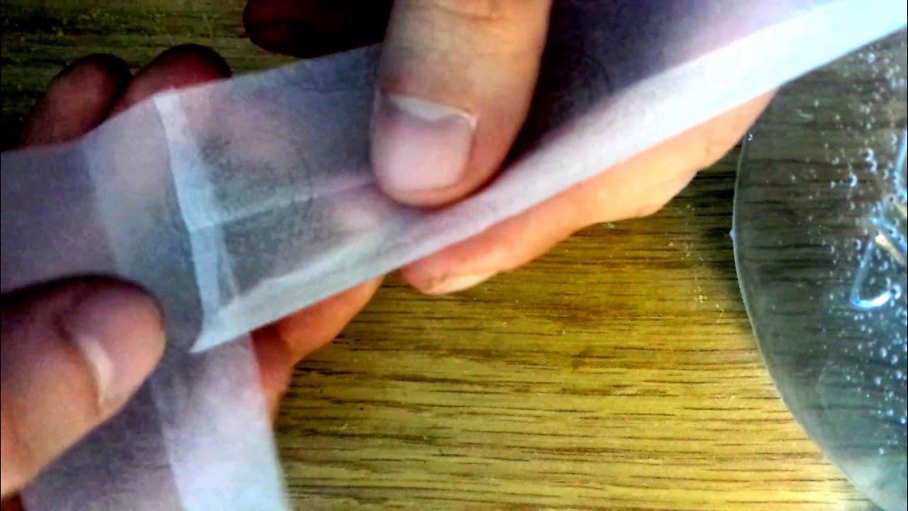 HOW TO Stick Two Rizlas together to form a long KingSize Rizla YouTube