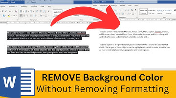 3 Ways To Remove Background Color in Word [WITHOUT REMOVING FORMATTING]