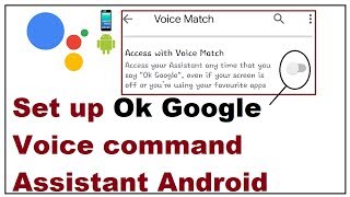 Speak ok google and search anything to do this we need set detection
on our android mobile phone,so open assistant your cli...