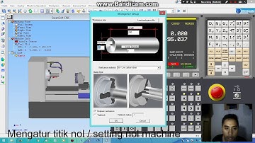 Simulasi Swansoft - input program dari mastercam ke swansoft fanuc oiT