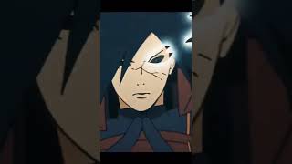 Naruto’s Baryon Mode on one side and Sasuke’s Rinnegan on the other.#naruto