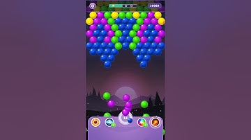 Bubble shooter rainbow game play yt #268