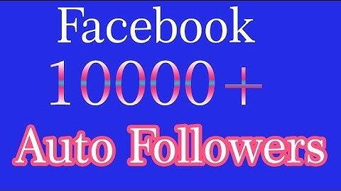 2017 How To Get Real Unlimited Auto Friend Requests and Auto Followers on Facebook 100% working