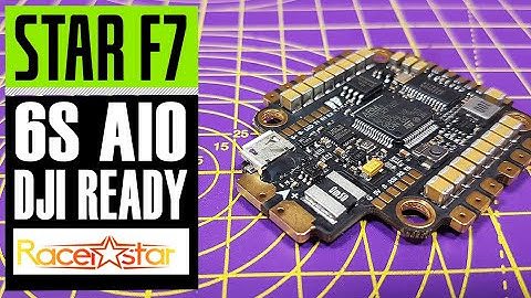Racerstar StarF7 F7 2S-6S AIO Flight Controller // DJI Air Unit Ready // Full review