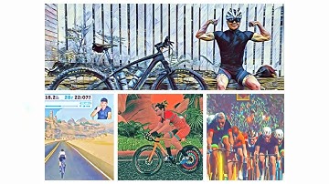 Zwift // MIDWEEK Autumn Series by SZR // Hilly Route Reverse (300+W Video)