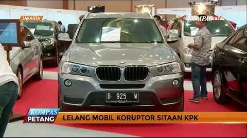 Hasil Lelang Mobil KPK: Jaguar Tak Laku