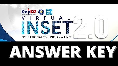 VINSET 2.0 ANSWER KEY | Proper Etiquette in Sending E-mail and Understanding Guidelines forCopyright