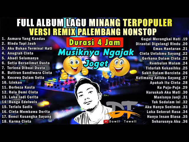 FULL ALBUM REMIX PALEMBANG NONSTOP || Musiknya Ngajak Goyang💃😎😎 class=