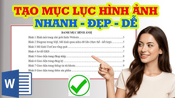 Cách Tạo Mục Lục Hình Ảnh Trong Word  | Tự Động, Nhanh & Chuẩn Cho Luận Văn – Báo Cáo!
