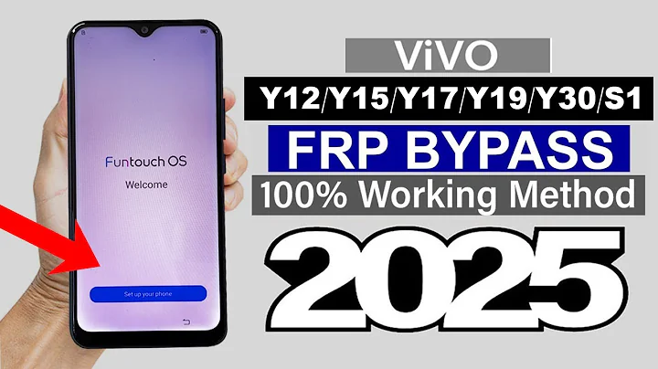 Vivo Y12/ Y15/ Y17/ Y19/ Y30/ S1 - Google Account Remove | 100% Working Method (Without Pc)