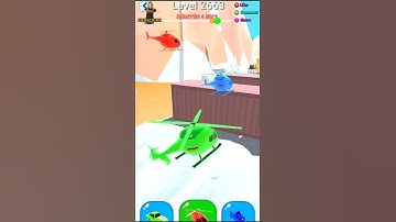 Shape-shifting Game Level-2663 Very Cool & Gnerly hyper casual game #shorts #gameplay #shapeshifting