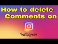 How to delete Instagram comments on iPhone