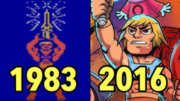 Evolution of He-Man Video Games