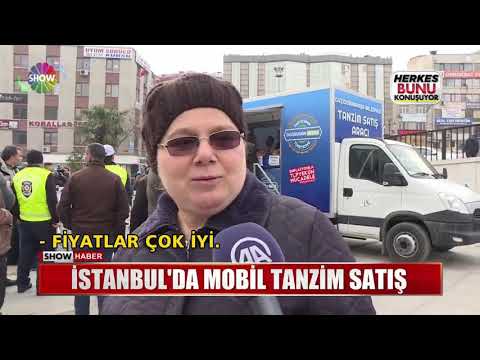 İstanbul'da mobil tanzim satış
