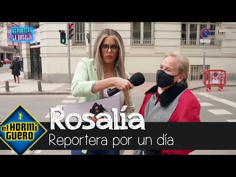 Rosalía, reportera por un día, asume las críticas en persona - El Hormiguero