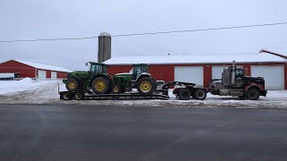 Trailering tractors, working with wheels