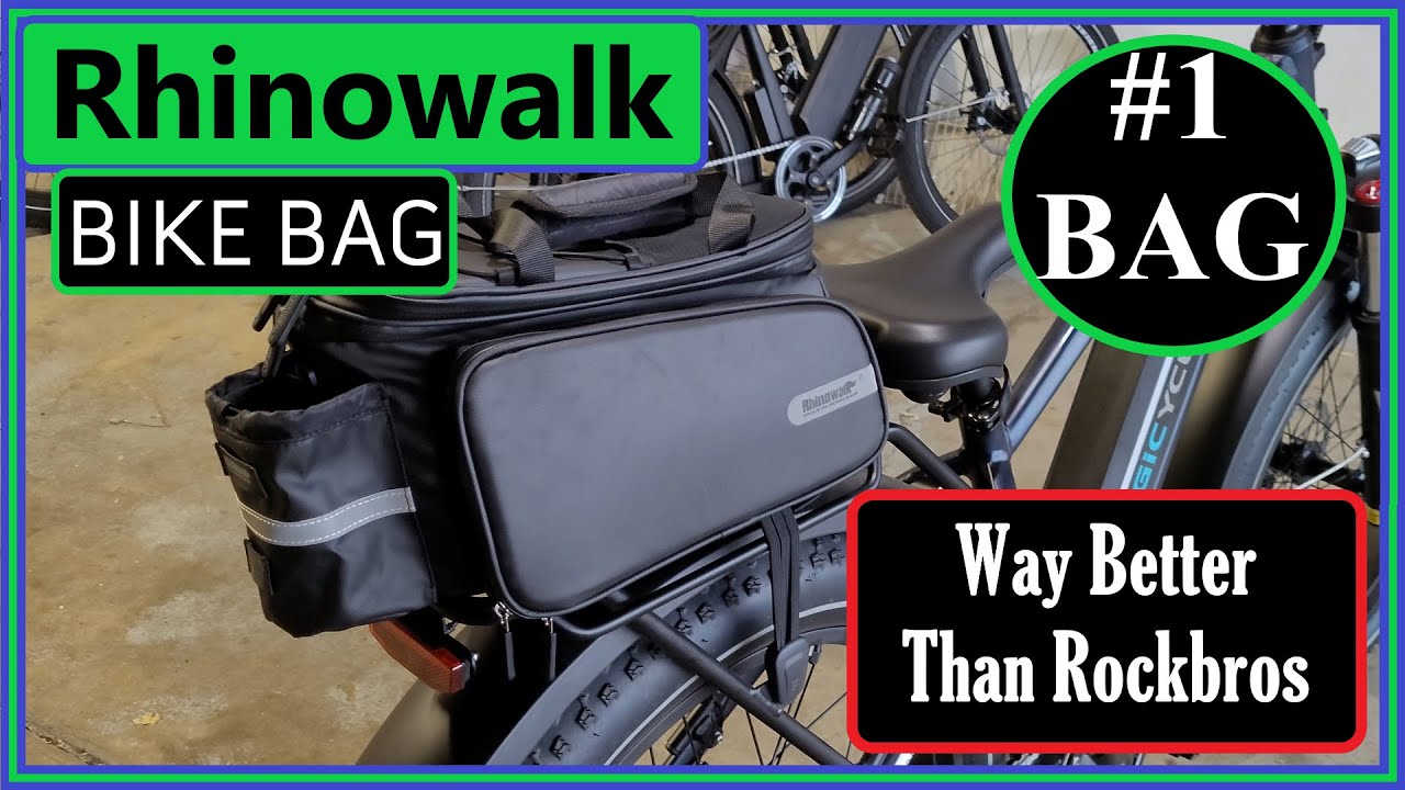 BETTER THAN ROCKBROS** Rhinowalk Bike Rack Bag 
