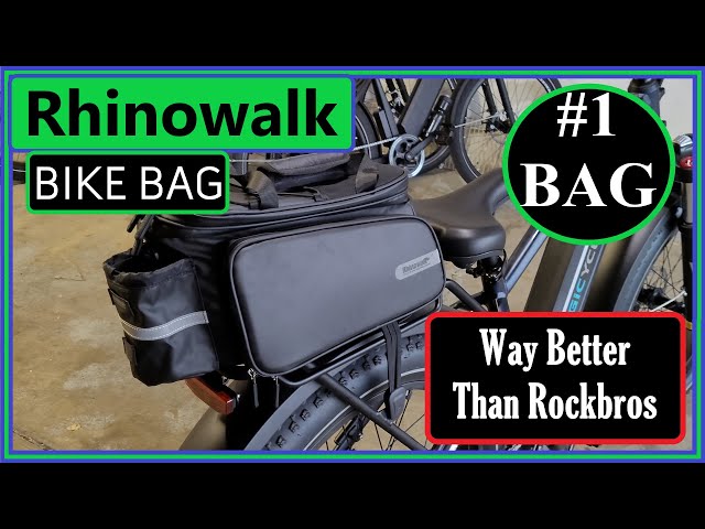BETTER THAN ROCKBROS** Rhinowalk Bike Rack Bag 