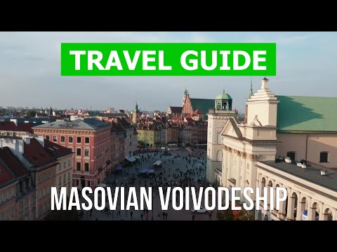 Masovian Voivodeship, Poland | City of Warsaw, Radom, Plock, Siedlce | Drone 4k video | Poland