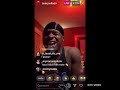 Avery Wilson IG Live “Song for You” and “Mine Again”