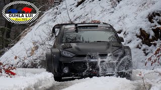 Tests Day Sébastien Ogier Toyota GR Yaris Rally1 Rallye Monte Carlo WRC 2024