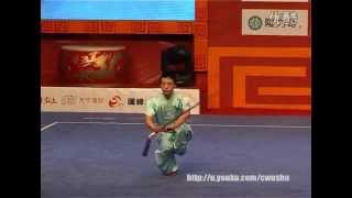 2012 Wushu King of Kings Competition - Sun Pei Yuan (Jianshu)