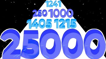 Push Harder & Number Merge Run - Level Up Man, Maths Game