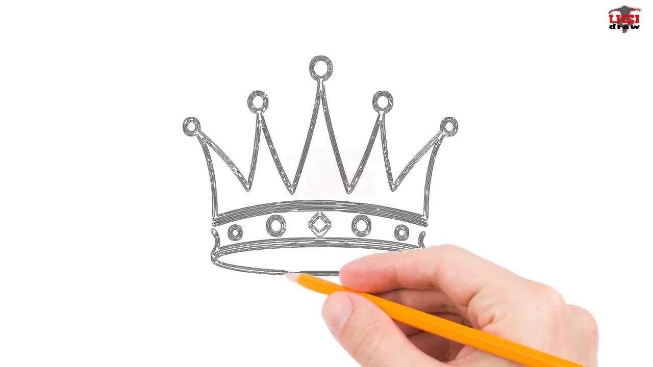 Unique Sketch How To Draw A Crown 