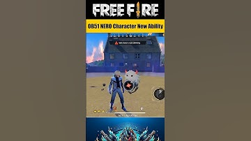 OB51 Update New Character NERO Magical Ability 🥵💦 Free Fire