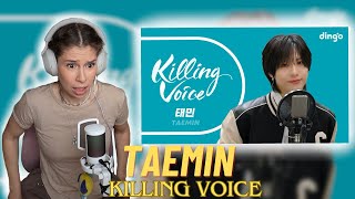 HIS VOICE!!!! Taemin Killing Voice | Reaction