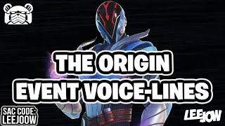 Fortnite COLLISION Event The Origin Voice-lines (COLLISION Event)