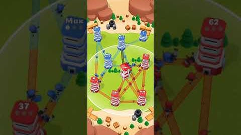 Tower War -Tactical Conquest challenge level. #gameplaywalkthrough #shorts #trending