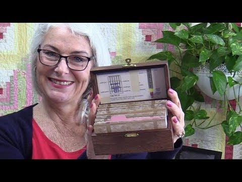 Make Your Own Storage Box for Sewing Machine Needles - YouTube