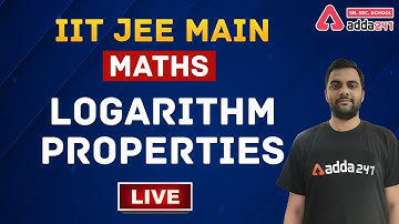 IIT JEE Mains 2021 | Maths | Properties of Logarithm | IIT JEE  #JEEMains2021