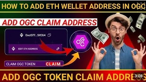 How to Add Eth Address in OGC Network || OGC Network me trust wallet ka Eth Address kese add krein