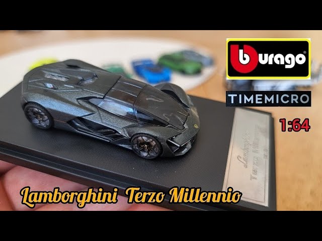 Unboxing Lamborghini Terzo Millennio Scale Model, 1:24 BBurago Model