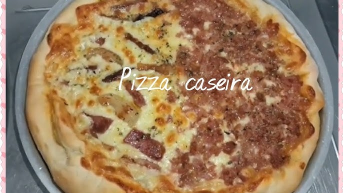 Hoje eu só quero uma pizza sabor Milho com bacon 🥓 e bordas de