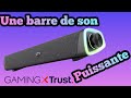 Une barre de son petite mais puissante  spcial gaming 