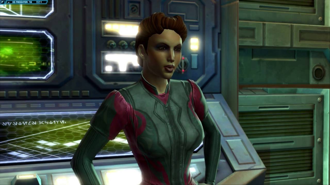 swtor: Risha thinks the smuggler is bad at flirting (romance) - YouTube.