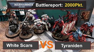 Warhamer 40k Battle Report: White Scars vs. Tyraniden 2000Pkt 10.Edi deutsch