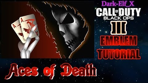 Black Ops 3 Emblem - Aces of Death