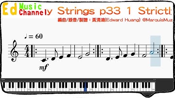 Strictly Strings p33 No.1