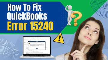 How to Fix QuickBooks Error 15240? | MWJ Consultancy